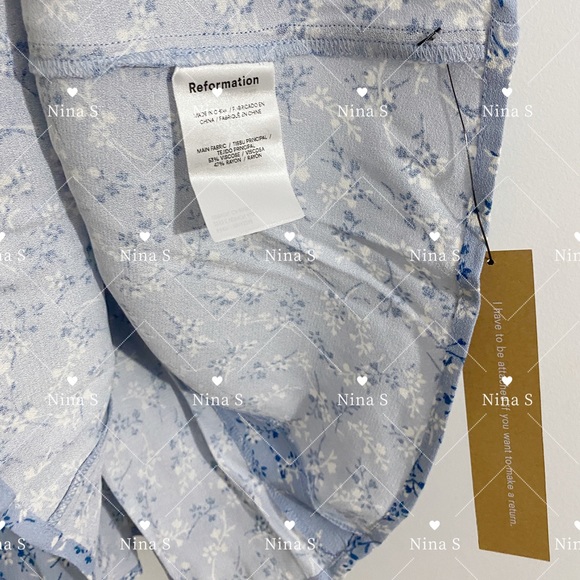 Reformation Tanis Dress in Brooke - Picture 6 of 6